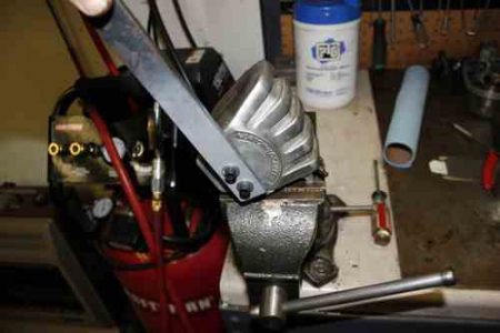 Make your own Norton Commando Disc Brake Caliper Peg Spanner Tool Image